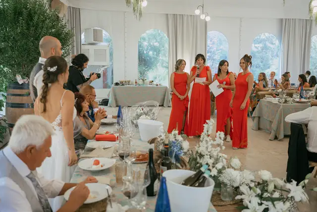 boda requena dominio vega Adri Eli banquete damas