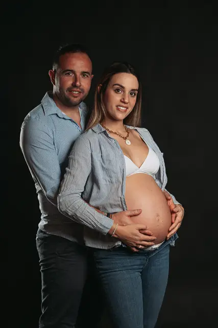 sesion embarazo Nueria Raul fotos embarazo roman