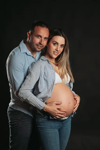 sesion embarazo Nueria Raul fotos embarazo roman