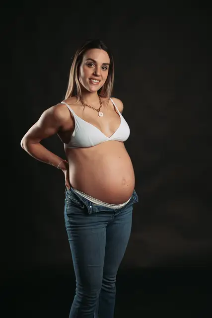 sesion embarazo Nueria Raul fotografias nuria