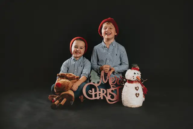 sesion embarazo Nueria Raul navidad