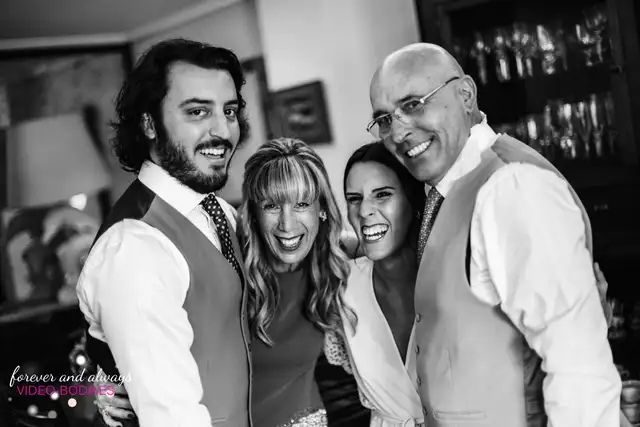 Encarna durante los preparativos de su boda