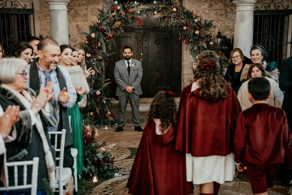 reportaje boda Itziar Carlos Ca pareja Salida Entrada nupcial