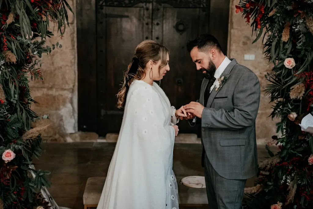 reportaje boda Itziar Carlos Ca pareja ceremonia