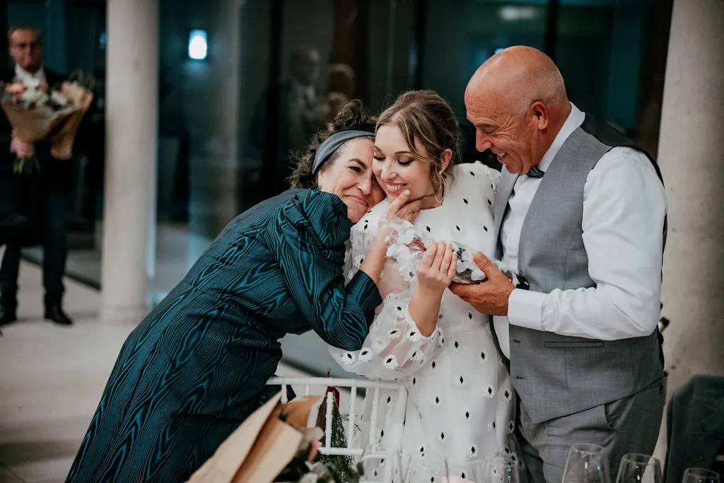 reportaje boda Itziar Carlos Ca pareja banquete emotivas