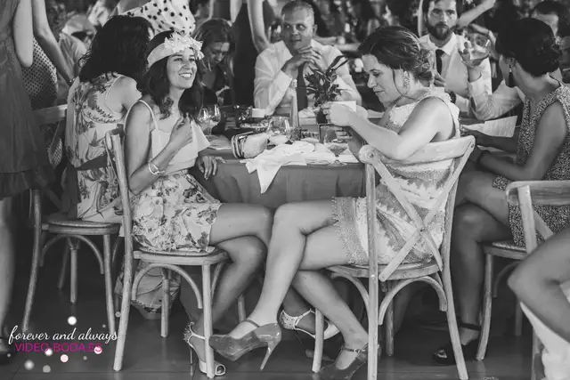 Fiesta y videoconfesionario de Ana y Meneu
