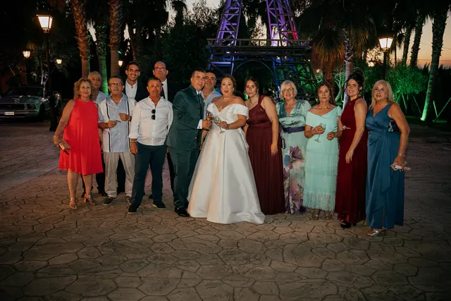 Boda de Laura y Dani en Algemesí, Valencia grupales