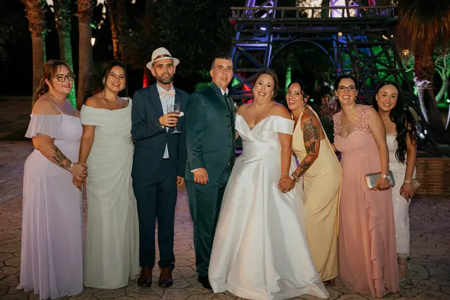 Boda de Laura y Dani en Algemesí, Valencia grupales