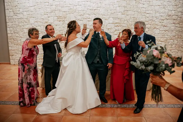 Boda de Laura y Dani en Algemesí, Valencia banquete