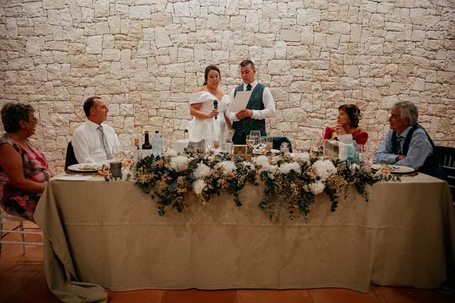 Boda de Laura y Dani en Algemesí, Valencia banquete
