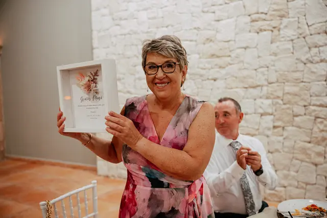 Boda de Laura y Dani en Algemesí, Valencia banquete portada