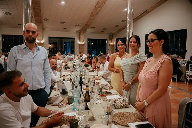 Boda de Laura y Dani en Algemesí, Valencia banquete