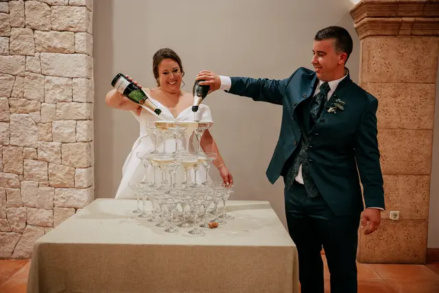 Boda de Laura y Dani en Algemesí, Valencia banquete