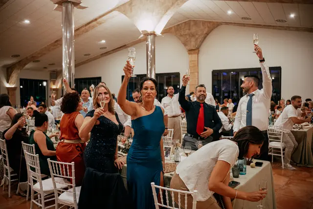 Boda de Laura y Dani en Algemesí, Valencia banquete