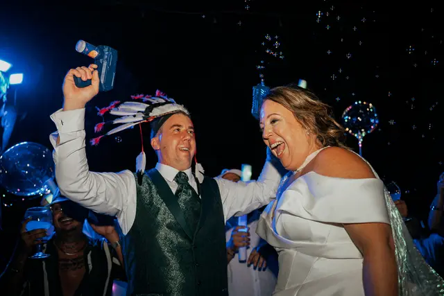 Boda de Laura y Dani en Algemesí, Valencia hora loca portada