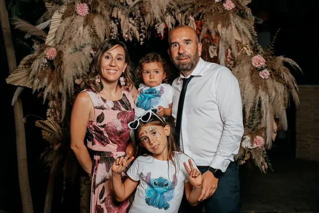 Boda de Laura y Dani en Algemesí, Valencia photocall