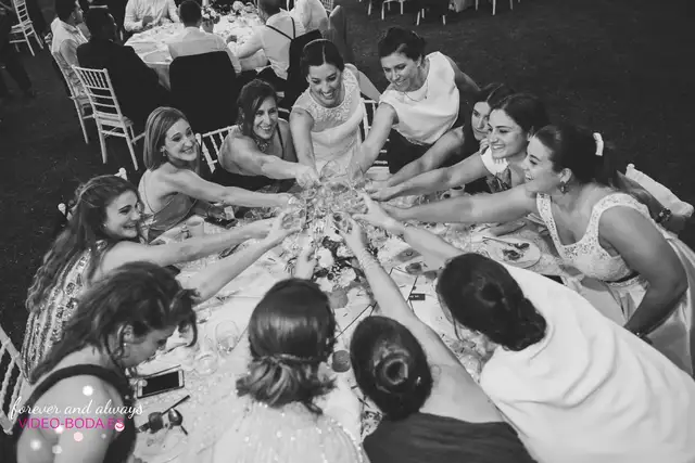 Cena y celebración de Maca y Edu en el Club de Golf Escorpión