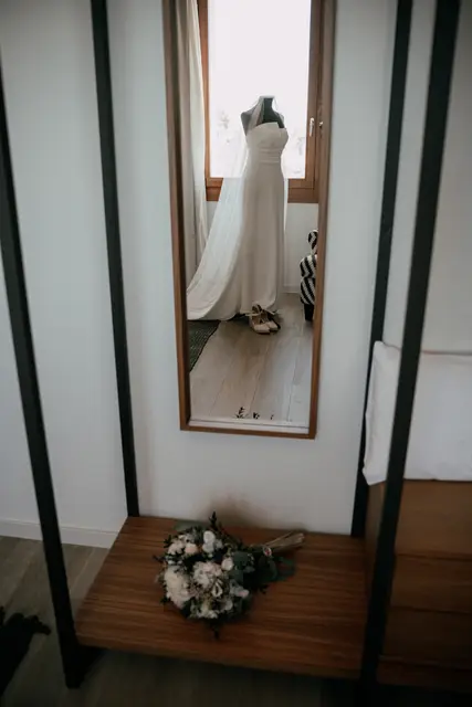 Reportaje boda Bodega Finca Calderon Requena preparativos