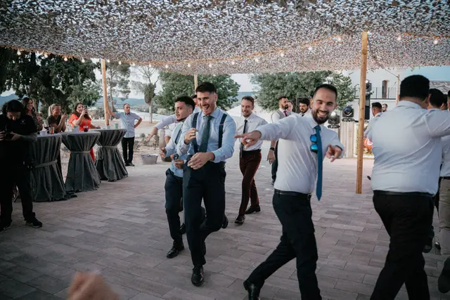 Reportaje boda Bodega Finca Calderon Requena coctel