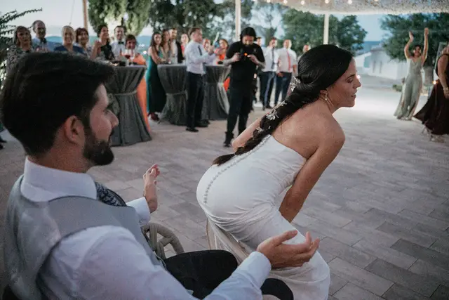 Reportaje boda Bodega Finca Calderon Requena coctel