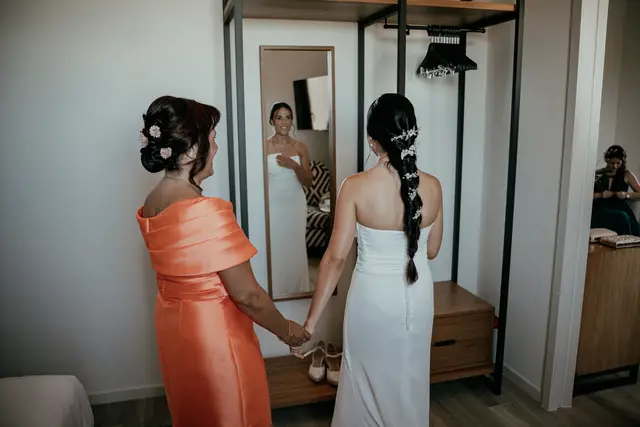 Reportaje boda Bodega Finca Calderon Requena preparativos