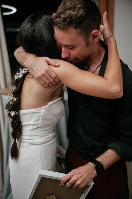 Reportaje boda Bodega Finca Calderon Requena banquete