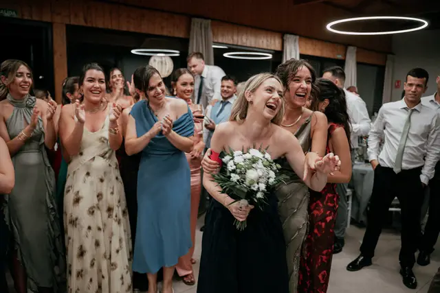 Reportaje boda Bodega Finca Calderon Requena banquete