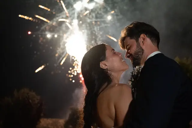 Reportaje boda Bodega Finca Calderon Requena baile nupcial