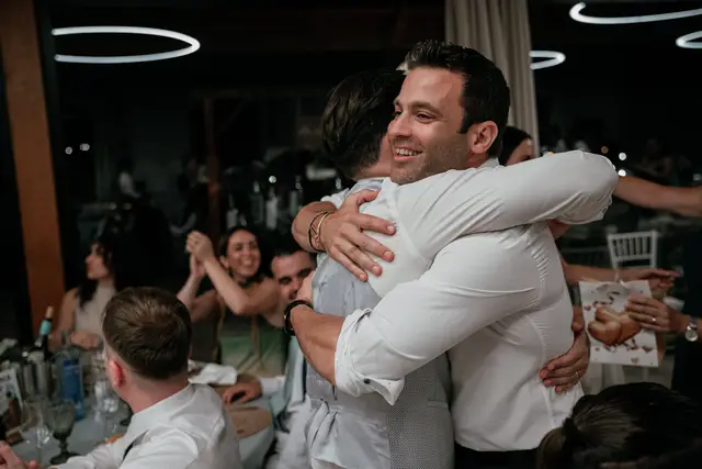 Reportaje boda Bodega Finca Calderon Requena banquete