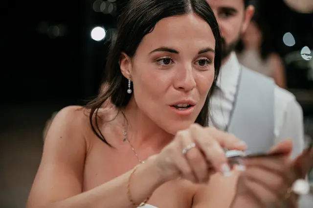 Reportaje boda Bodega Finca Calderon Requena banquete