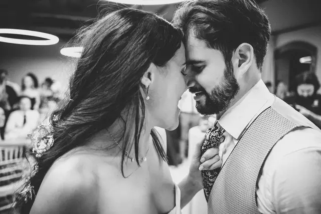 Reportaje boda Bodega Finca Calderon Requena BW banquete