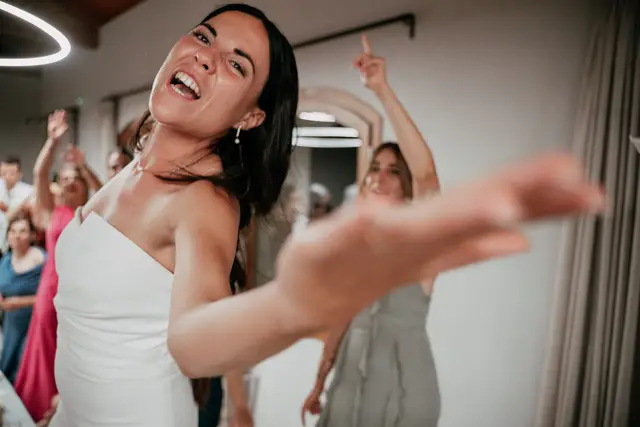 Reportaje boda Bodega Finca Calderon Requena banquete