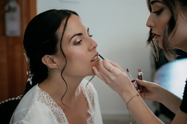 Reportaje boda Bodega Finca Calderon Requena preparativos