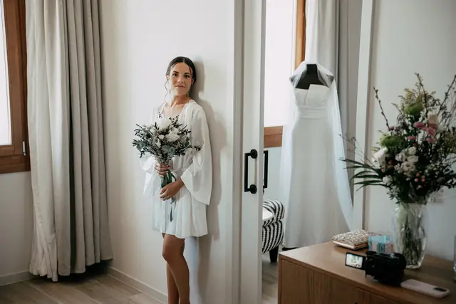 Reportaje boda Bodega Finca Calderon Requena preparativos