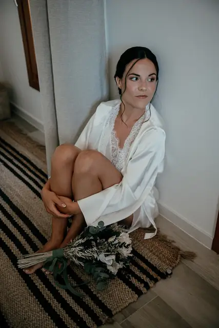 Reportaje boda Bodega Finca Calderon Requena preparativos