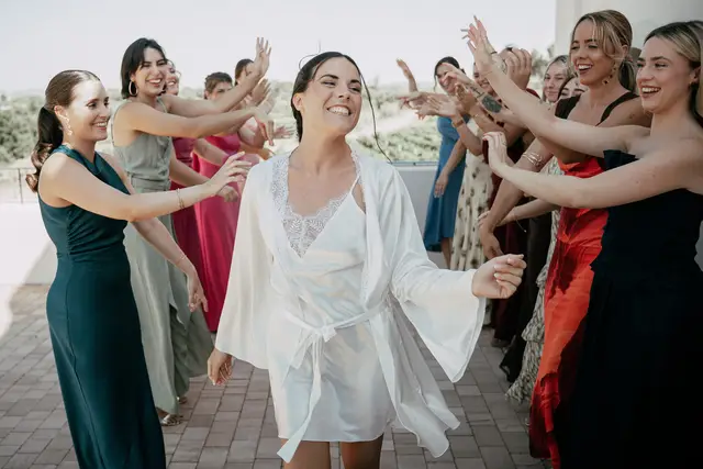 Reportaje boda Bodega Finca Calderon Requena preparativos