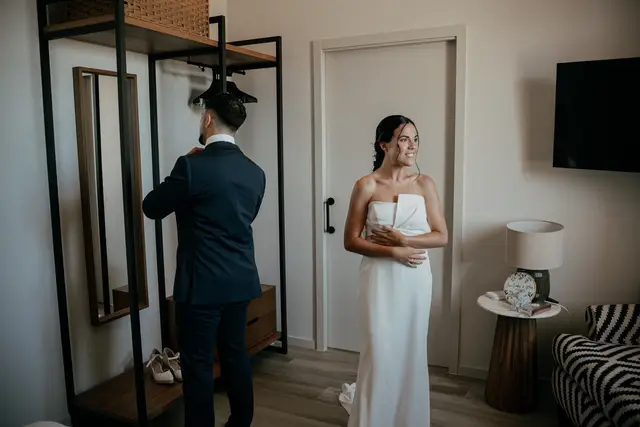 Reportaje boda Bodega Finca Calderon Requena preparativos