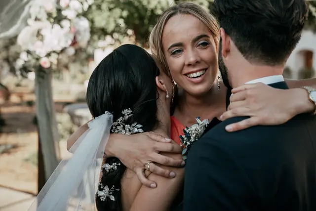 Reportaje boda Bodega Finca Calderon Requena ceremonia