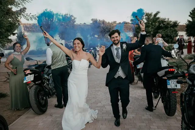 Reportaje boda Bodega Finca Calderon Requena coctel