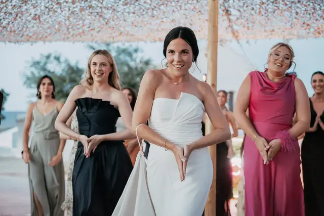 Reportaje boda Bodega Finca Calderon Requena coctel