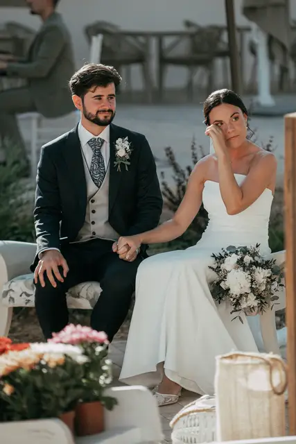 Reportaje boda Bodega Finca Calderon Requena ceremonia