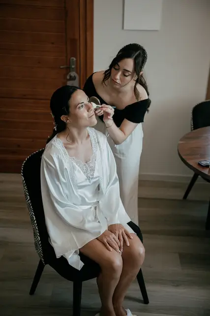 Reportaje boda Bodega Finca Calderon Requena preparativos