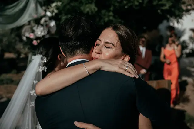 Reportaje boda Bodega Finca Calderon Requena ceremonia