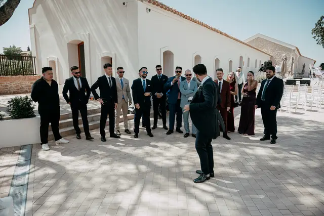 Reportaje boda Bodega Finca Calderon Requena preparativos