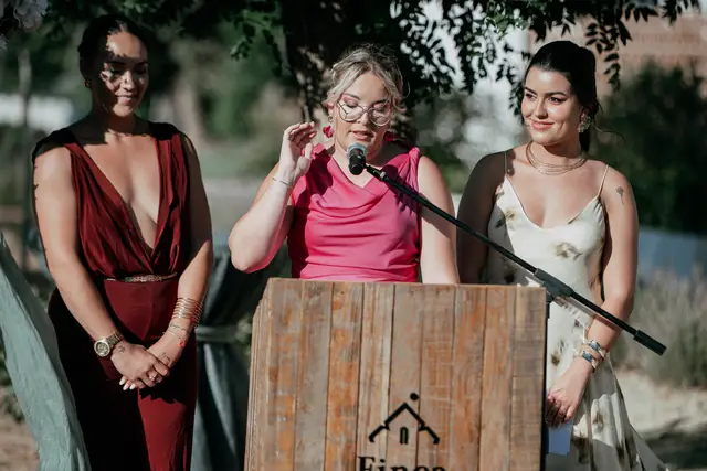 Reportaje boda Bodega Finca Calderon Requena ceremonia