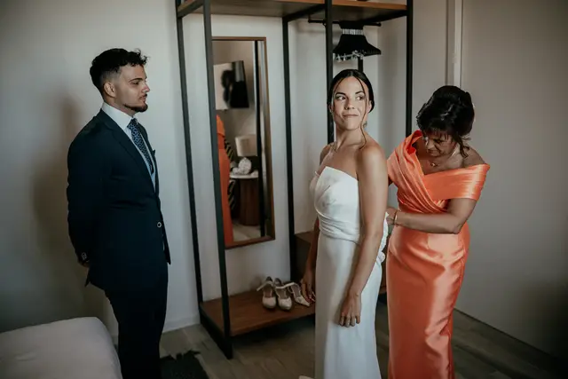 Reportaje boda Bodega Finca Calderon Requena preparativos