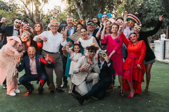 reportaje de boda 29 marzo 2025 hort villa grupales photocall