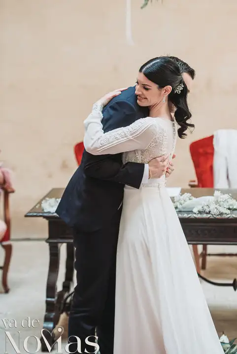 Reportaje de boda jardines la Cartuja Monica Hector Mayo 2023 ceremonia