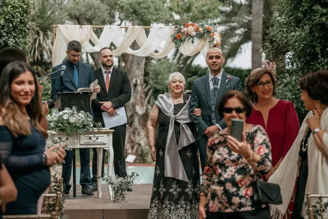 boda nerea alberto rex natura 2026 Salida / Entrada ceremonia