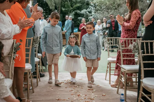 boda nerea alberto rex natura 2026 Salida / Entrada ceremonia